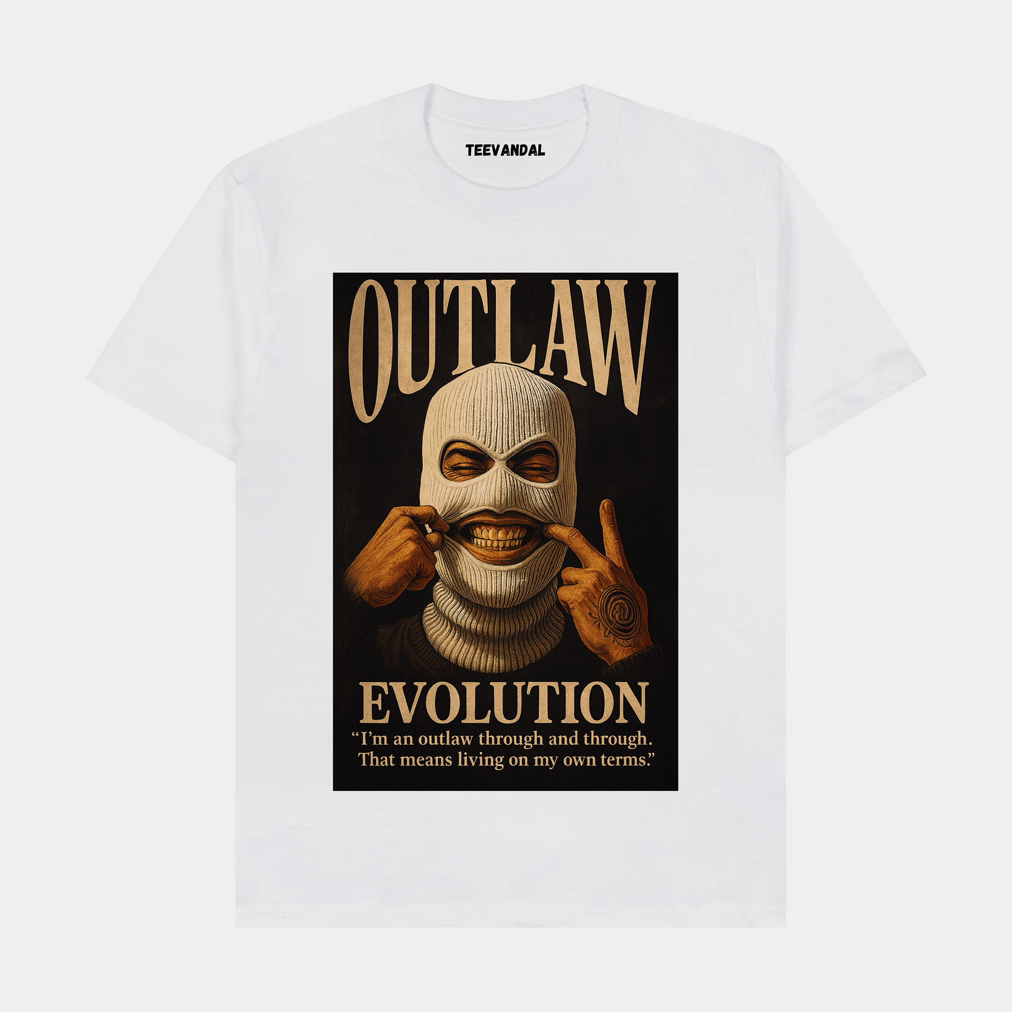OUTLAW EVOLUTION TEE – LIVE ON YOUR OWN TERMS
