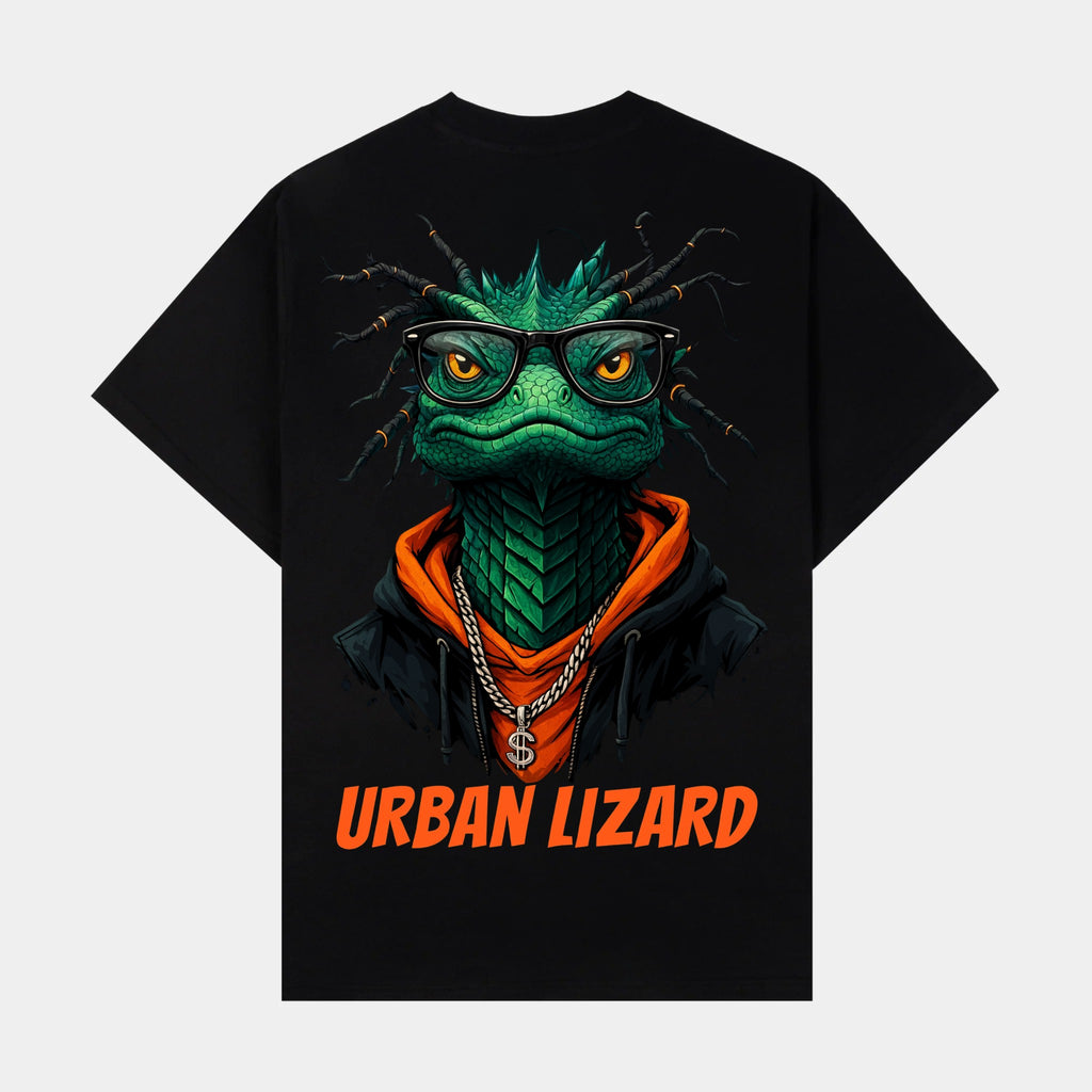 URBAN LIZARD GRAPHIC TEE – STREET STYLE REPTILIAN SWAGGER